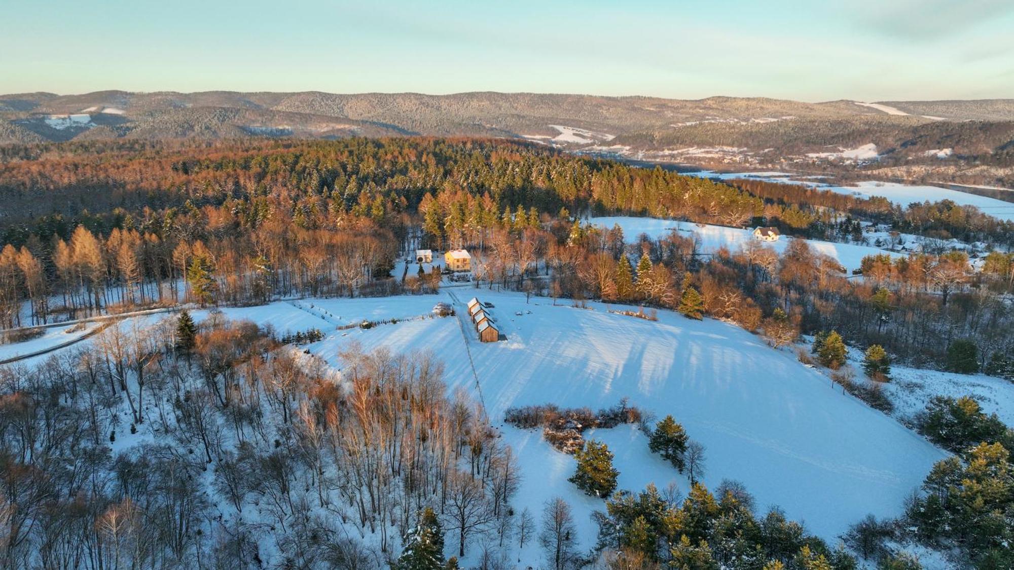 Widokowe Stodoly Bieszczady Villa Lesko Eksteriør bilde