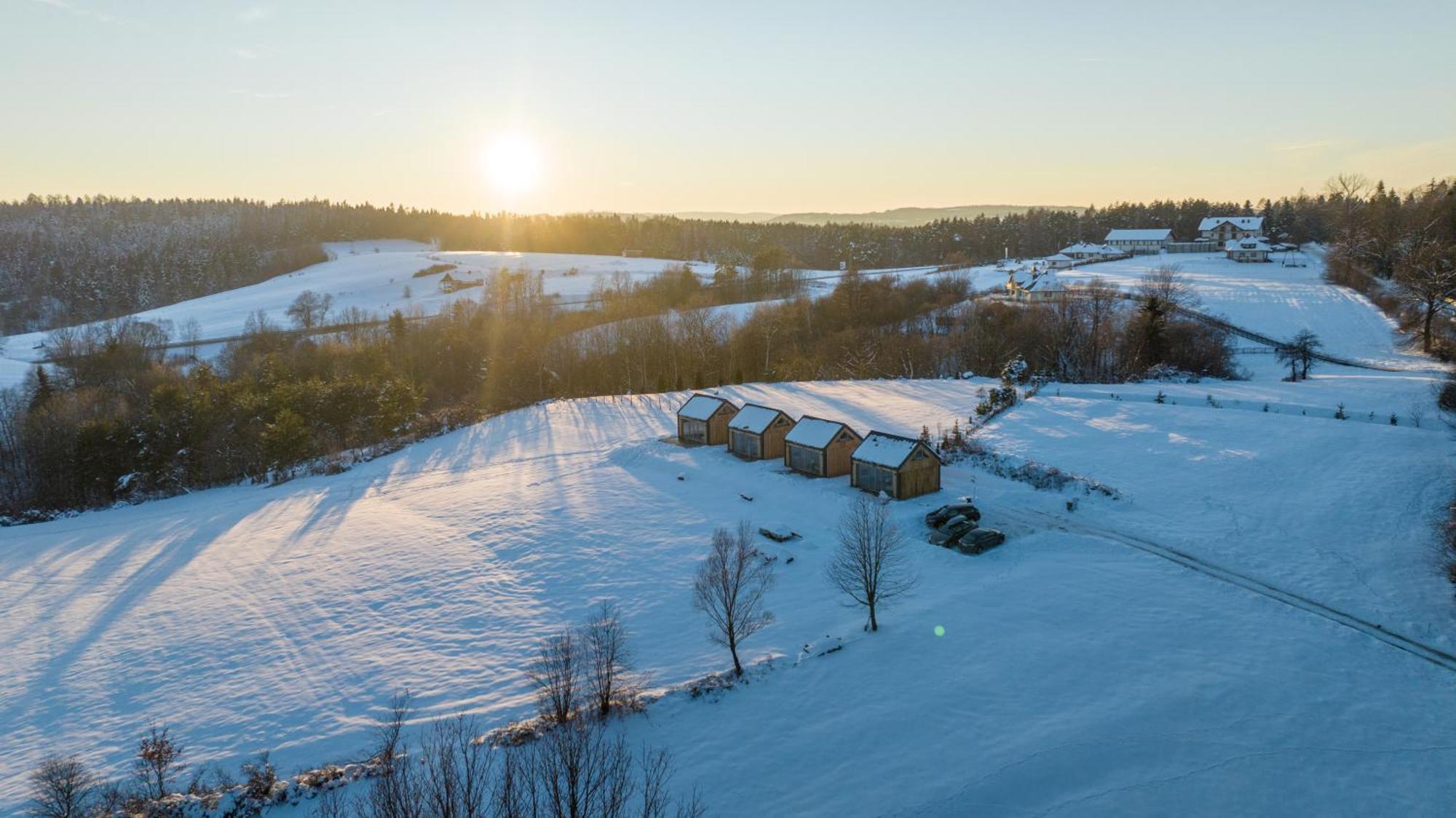 Widokowe Stodoly Bieszczady Villa Lesko Eksteriør bilde